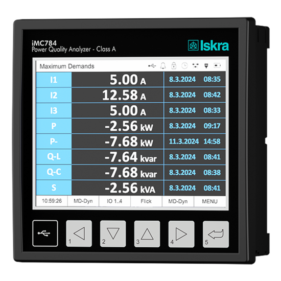 Power Quality Analyzer iMC784 Class A